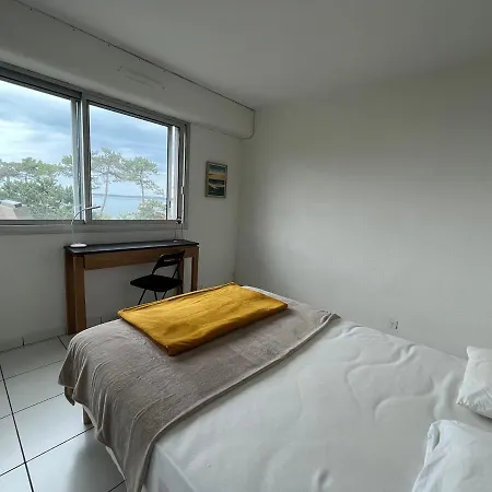 T3 Front De Avec Terrasse, Parking Et Acces Direct Au Moulleau - Fr-1-374-212 Apartman
